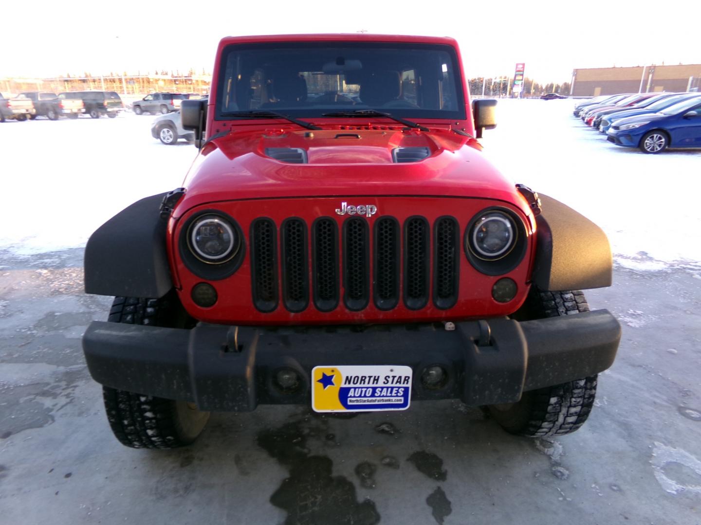 2015 Red /Black Jeep Wrangler Unlimited (1C4HJWEG0FL) with an 3.6L V6 DOHC 24V FFV engine, located at 2630 Philips Field Rd., Fairbanks, AK, 99709, (907) 458-0593, 64.848068, -147.780609 - Photo#1